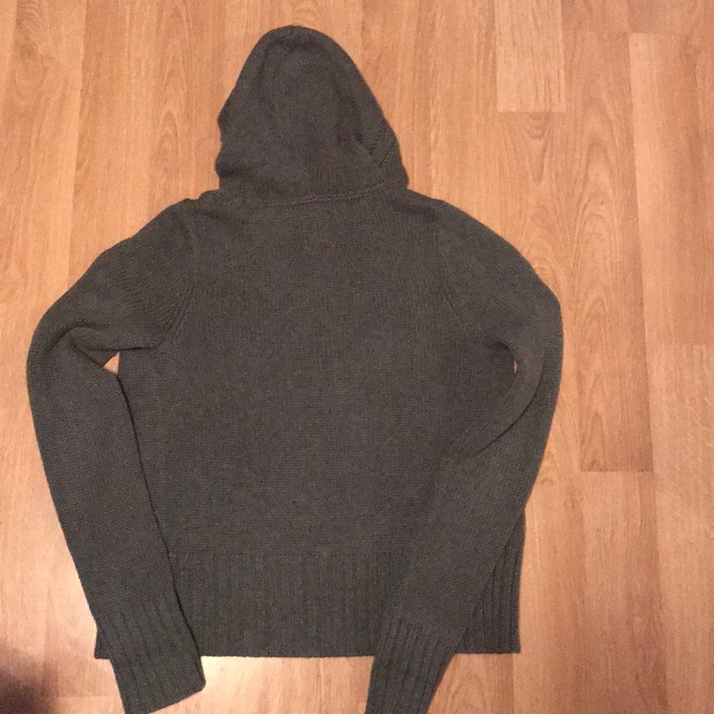 Levi Hooded Gray Sweater - Picture 4 of 4